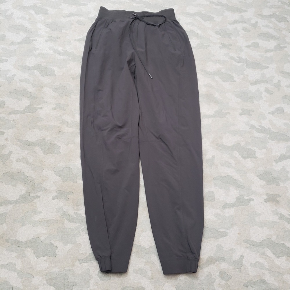 Lululemon‎ Joggers Pants Womens 4 Gray Pockets Drawstring